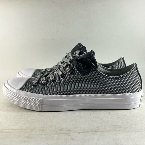 Converse CTAS II OX Women’s Shoes Lace Up Sneakers Storm Wind Gray Size 9 - Picture 3 of 9